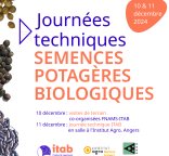 Journées Techniques Semences potagères biologiques 2024
