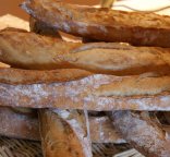 Photo de baguettes biologiques