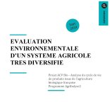 Couverture du rapport Évaluation environnementale d’un système agricole très diversifié
